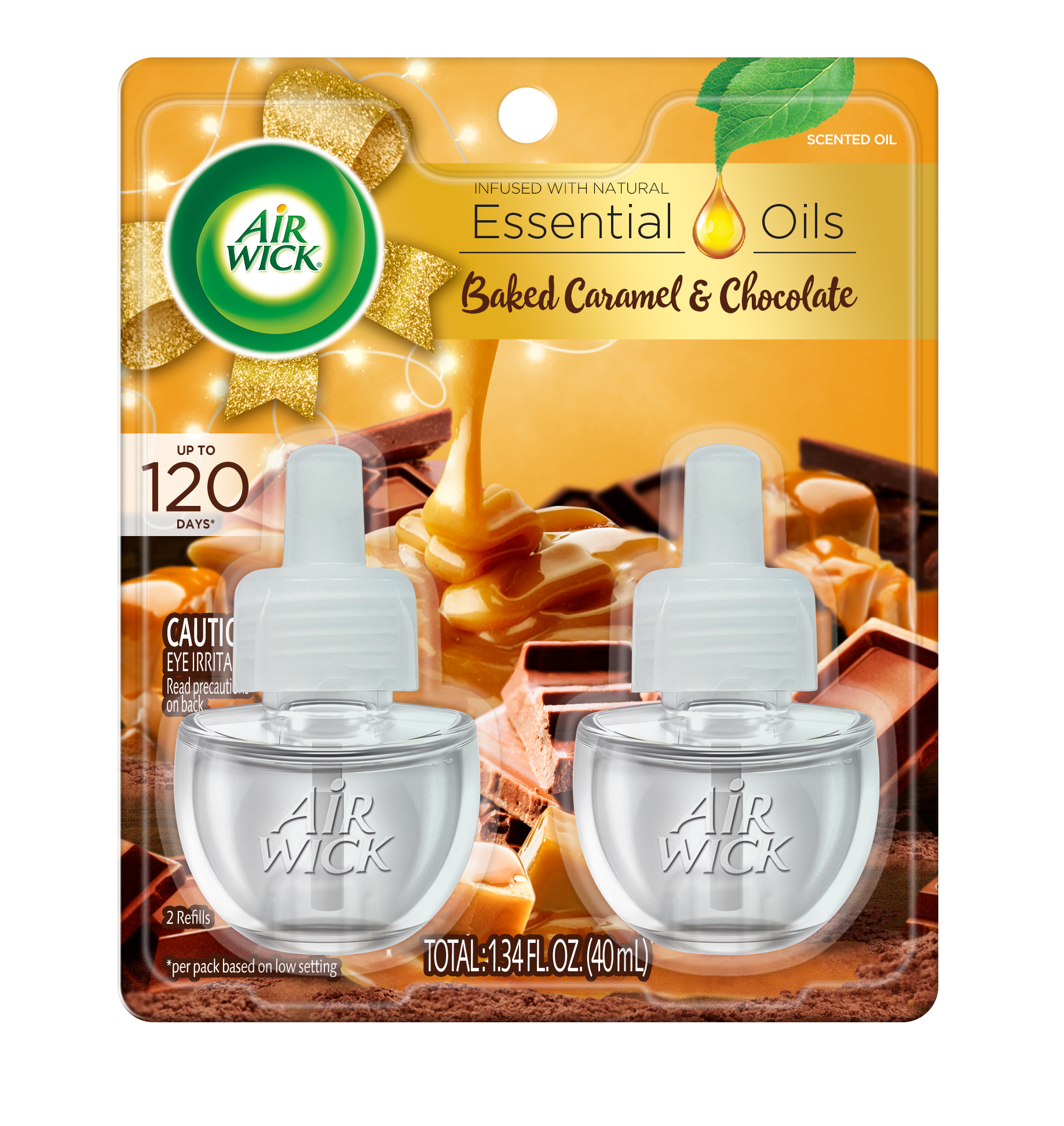 AIR WICK Scented Oil  Baked Caramel  Chocolate Discontinued
